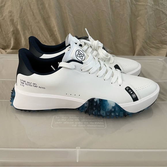 G/FORE Spikeless Golf Shoes G.112 G4 Waterproof White GMF000084 Men - Picture 1 of 6